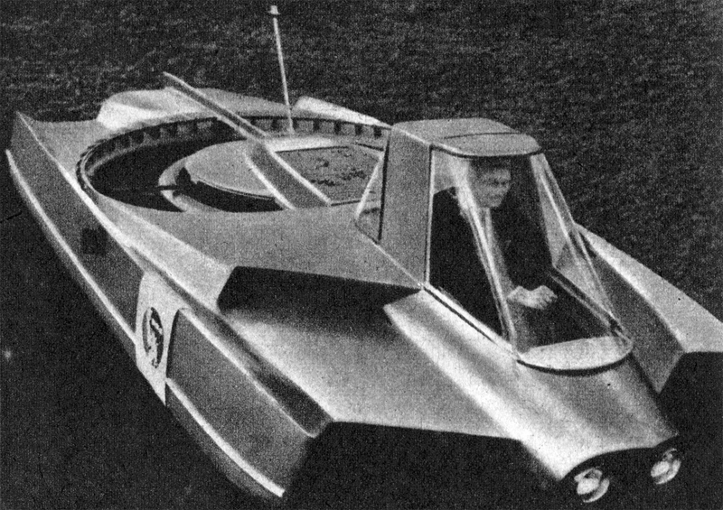 Illustration for article titled 31 Levitating Vehicles From the Dawn of the Hovercraft